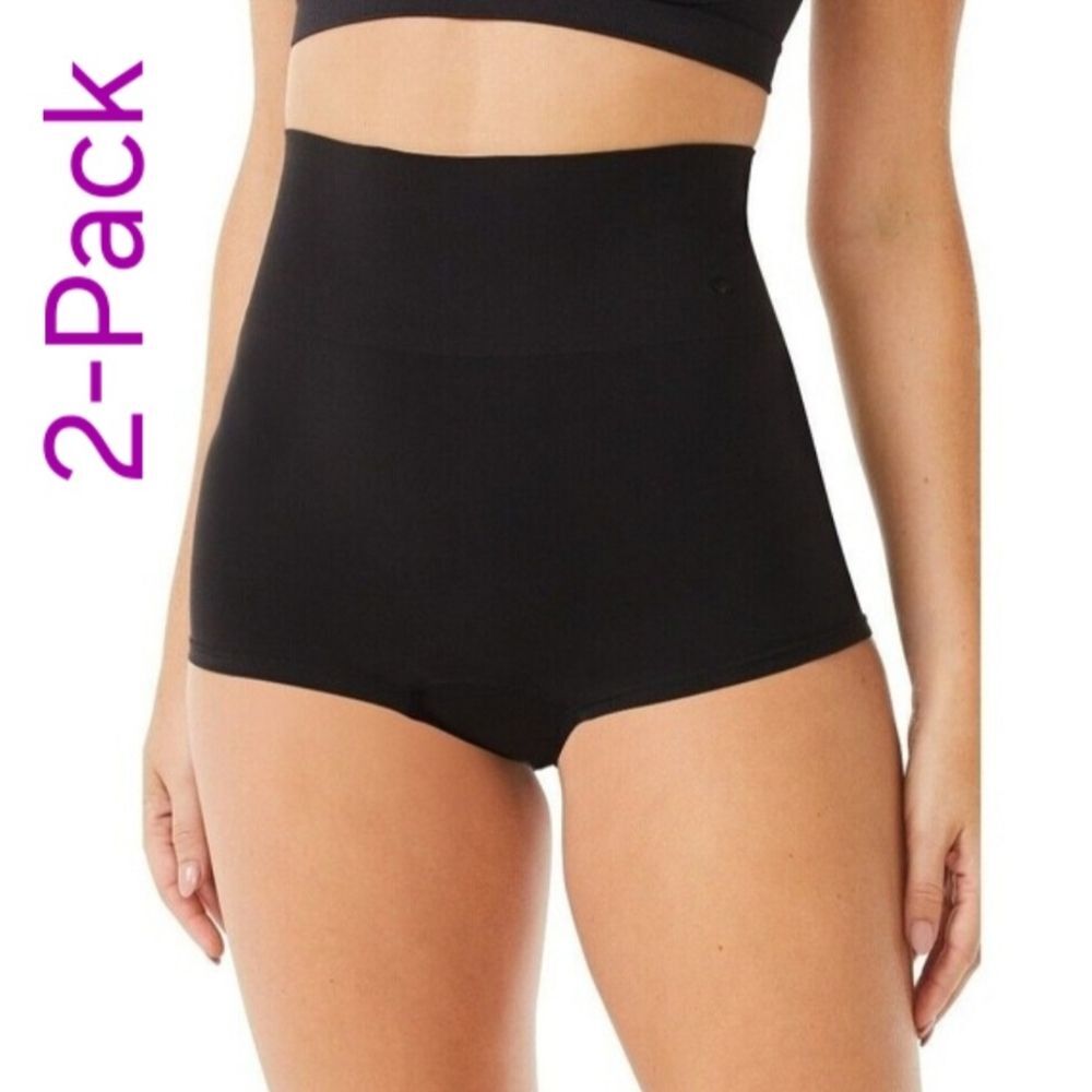 2-pk SOPHIA Intimates High Rise Compression Style Boyshorts XXL Shapewear NWT